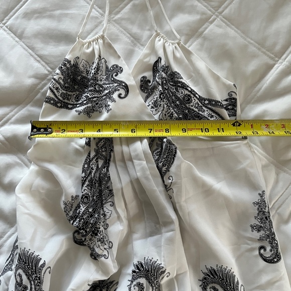 Beautiful Cache Maxi Sundress Yellow White Orange Size XS - Picture 12 of 16